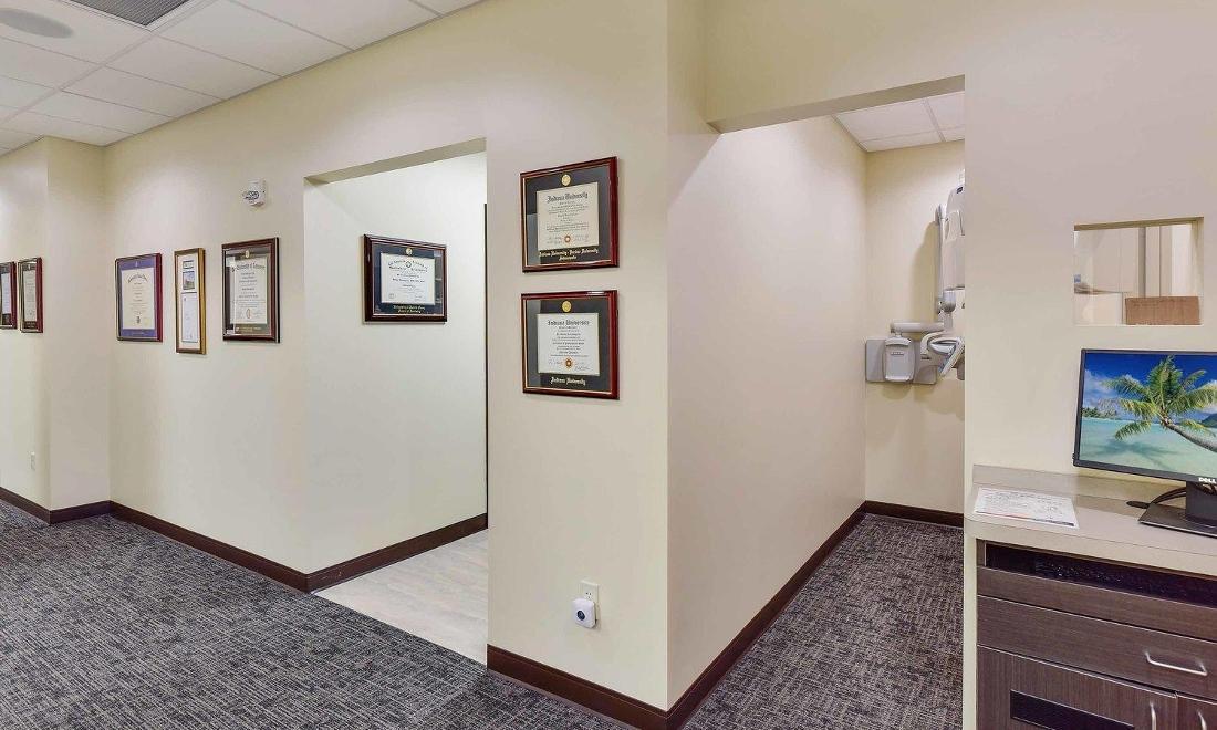 Prosthodontist in Medina OH | Hallway